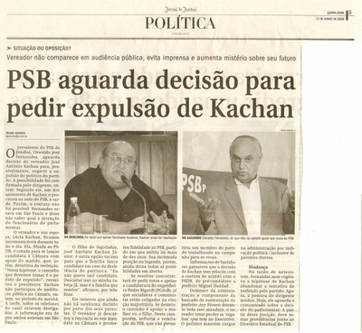 Jornal de Jundiaí - 12/06/2008