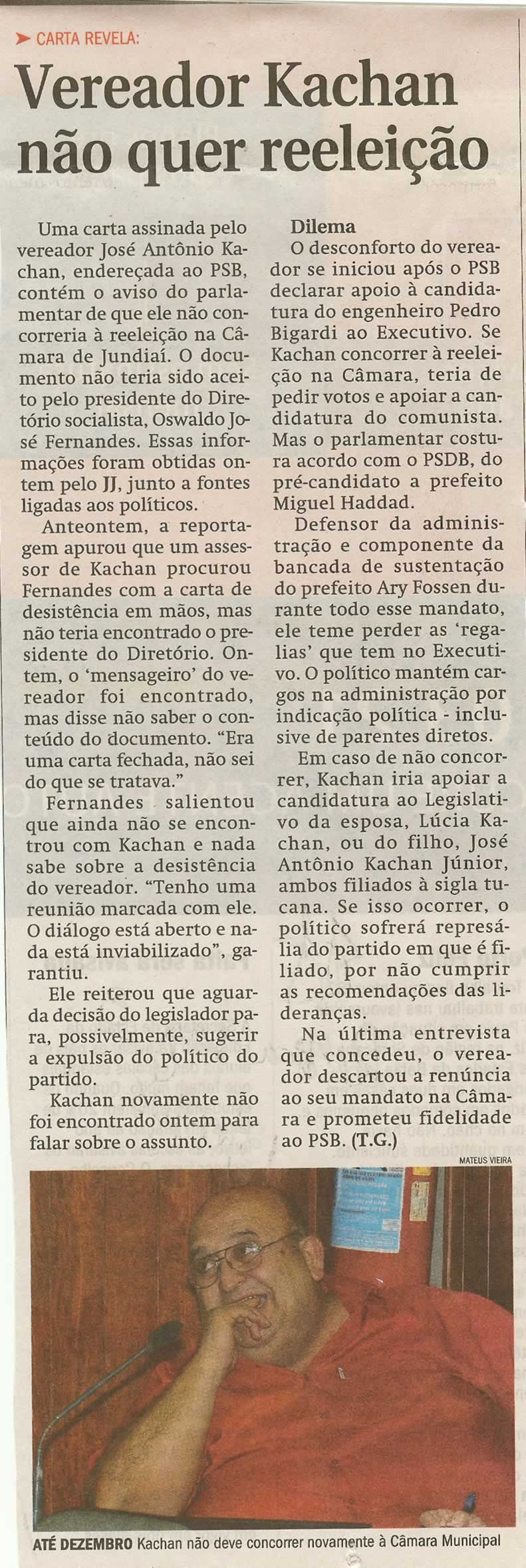 Jornal de Jundiaí - 13/06/2008