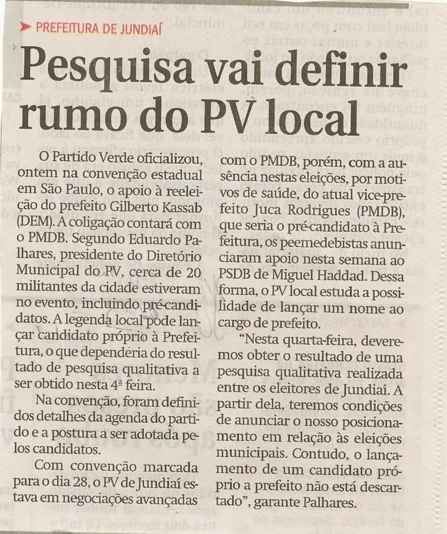 Jornal de Jundiaí - 16/06/2008