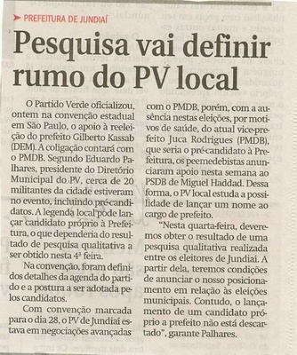 Jornal de Jundiaí - 16/06/2008