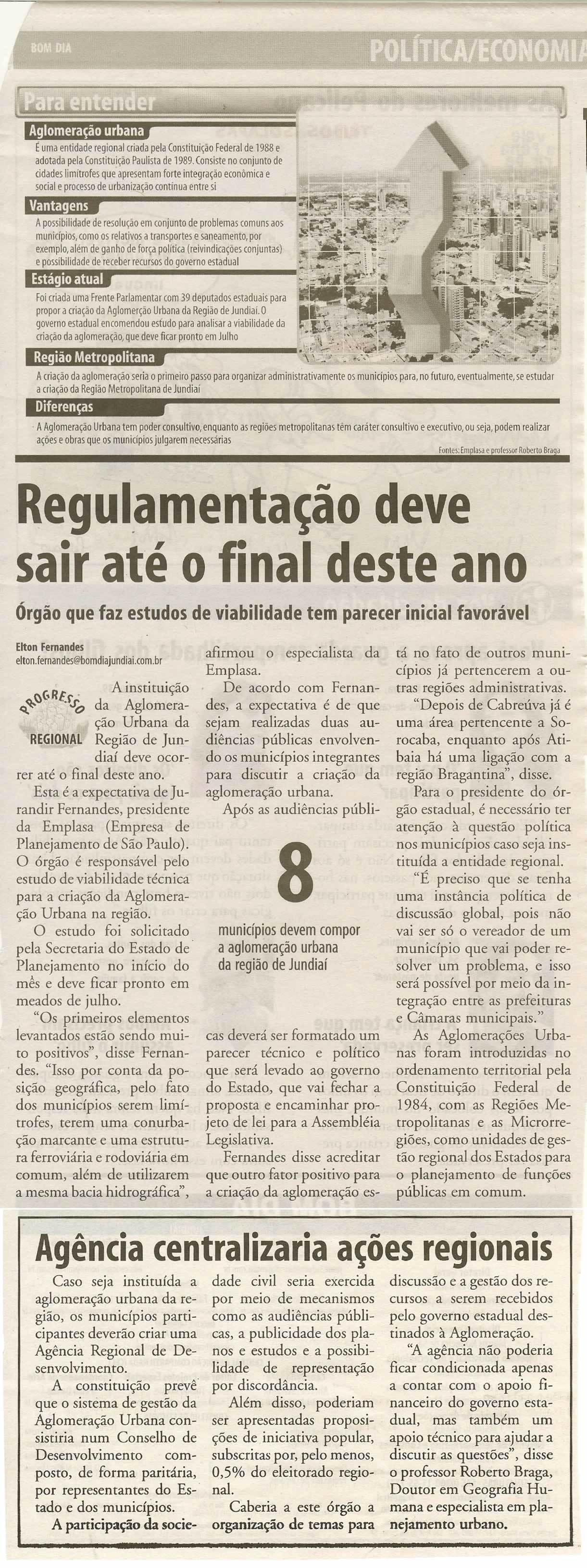 Bom Dia Jundiaí - 15/06/2008