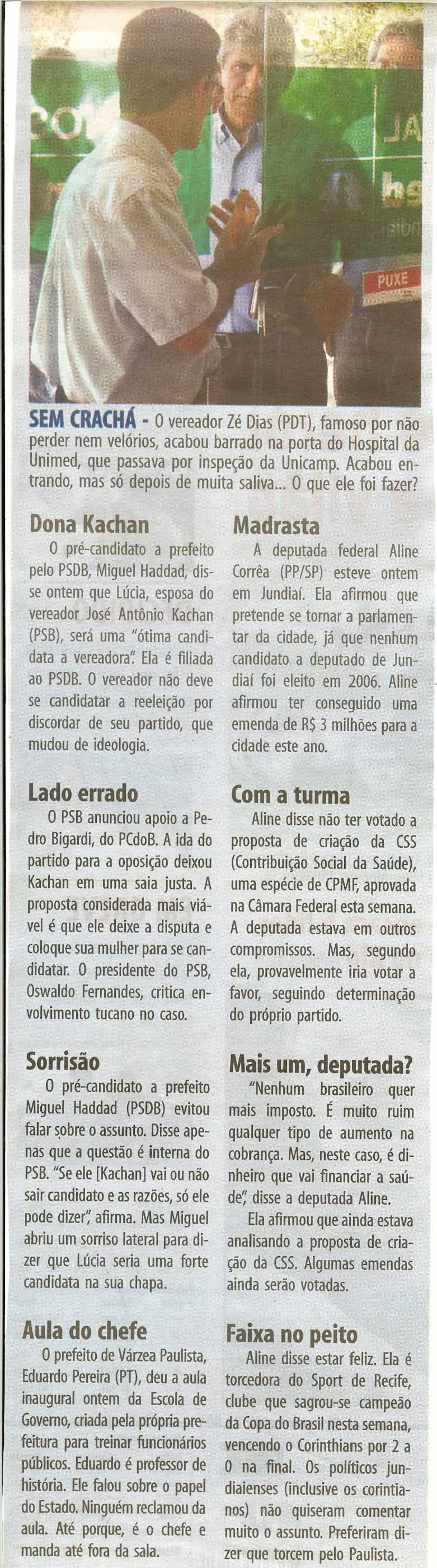 Bom Dia Jundiaí - 14/06/2008