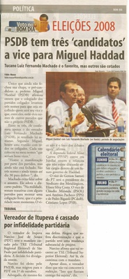 Bom Dia Jundiaí - 14/06/2008