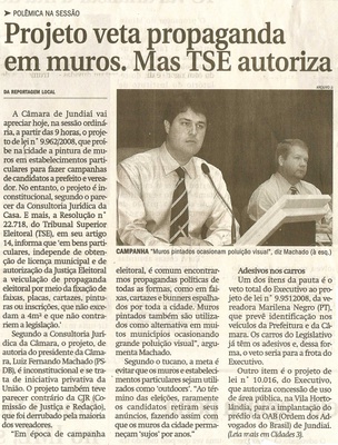 Jornal de Jundiaí - 17/06/2008