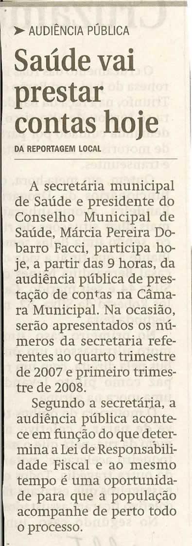 Jornal de Jundiaí - 19/06/2008