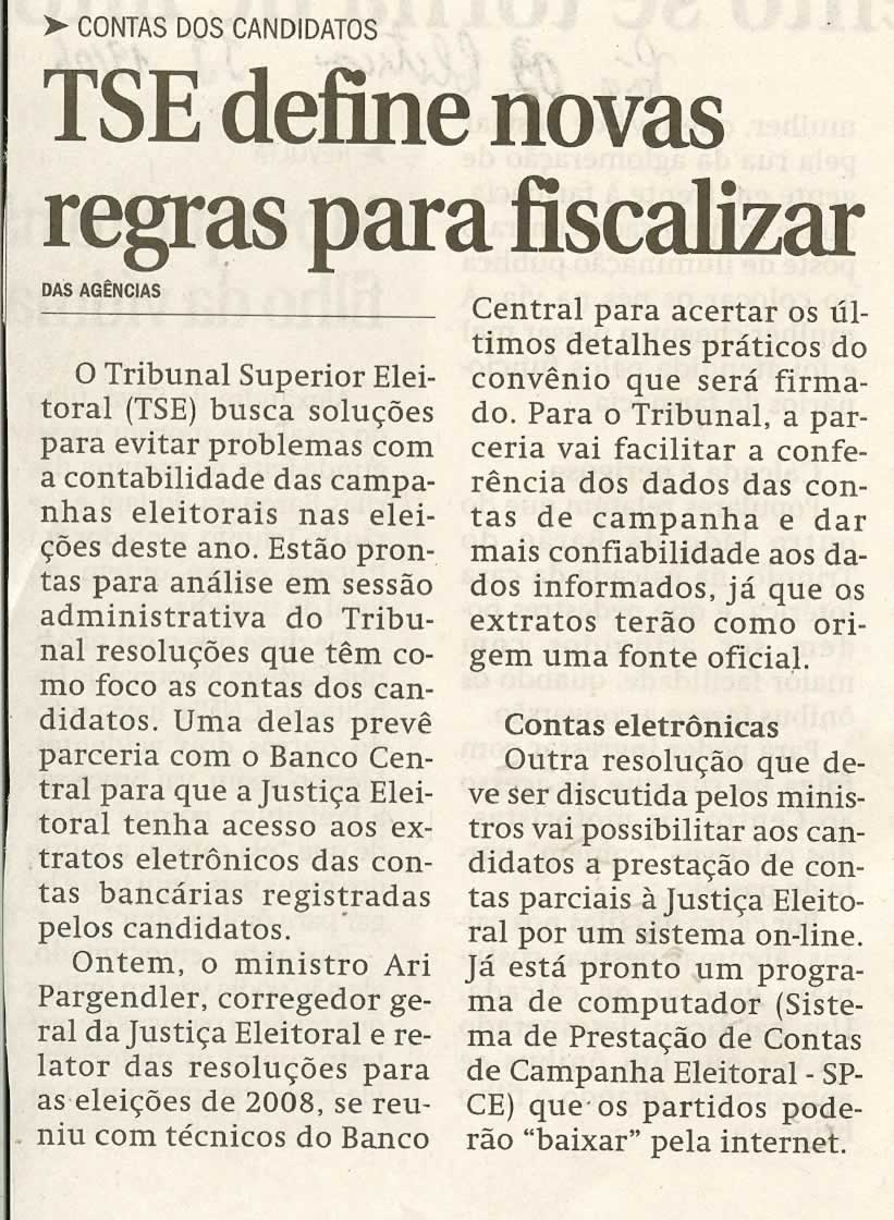 Jornal de Jundiaí - 19/06/2008