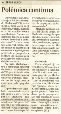 Jornal de Jundiaí - 20/06/2008