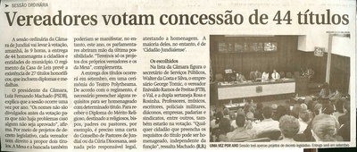 Jornal de Jundiaí - 23/06/2008