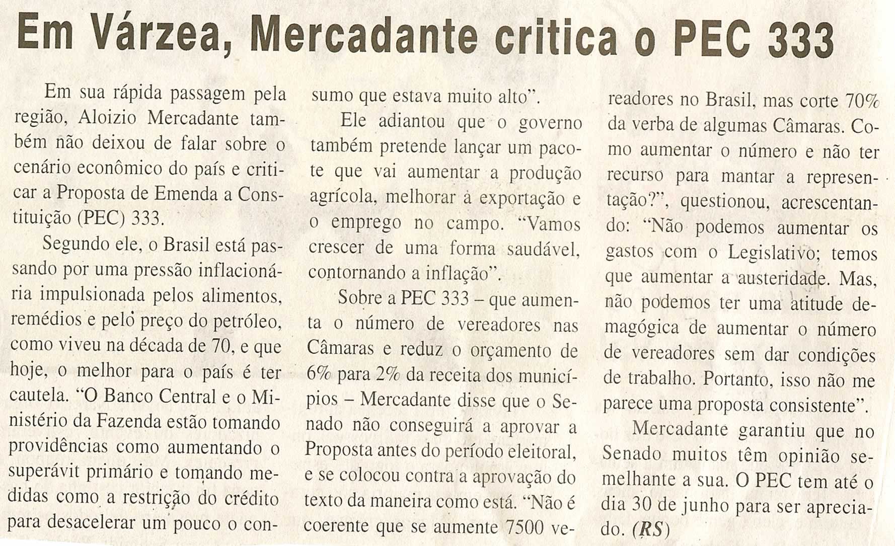 Jornal da Cidade - 21/06/2008