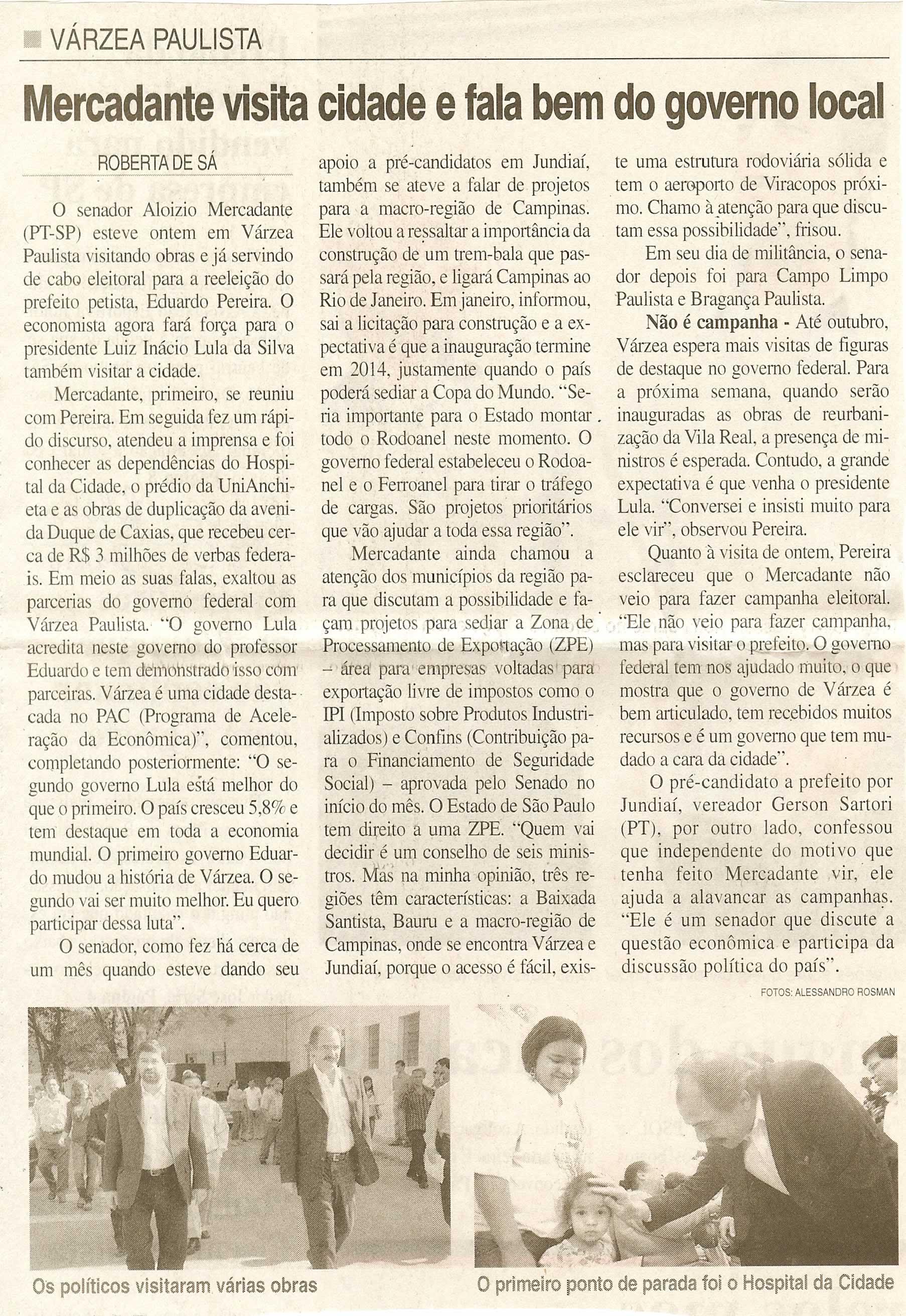 Jornal da Cidade - 21/06/2008