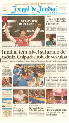 Jornal de Jundiaí - 23/06/2008