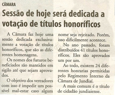 Bom Dia Jundiaí - 24/06/2008
