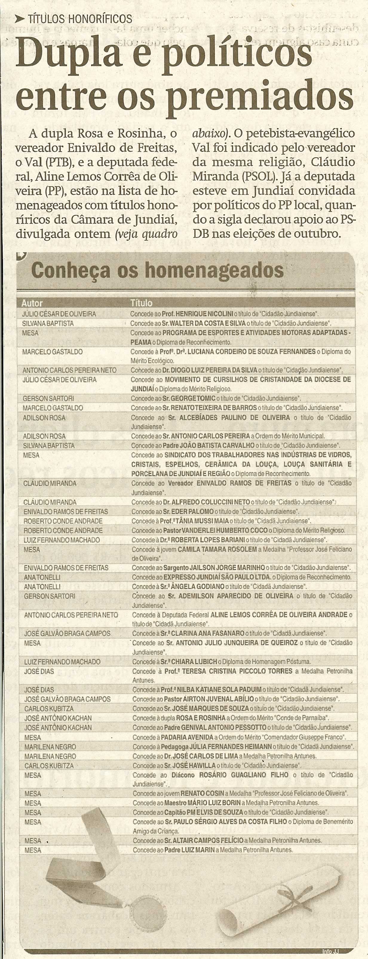 Jornal de Jundiaí - 25/06/2008