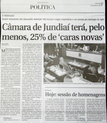 Jornal de Jundiaí - 24/06/2008