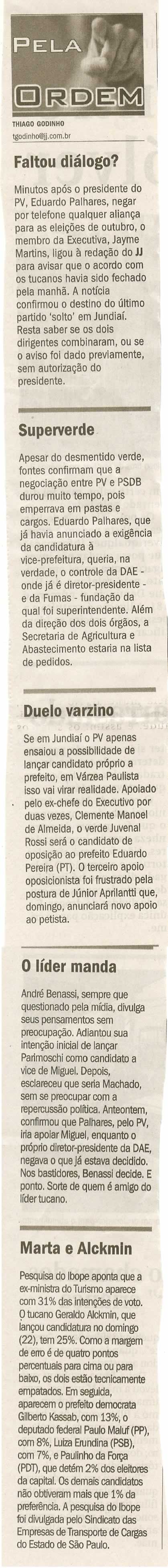 Jornal de Jundiaí - 26/06/2008
