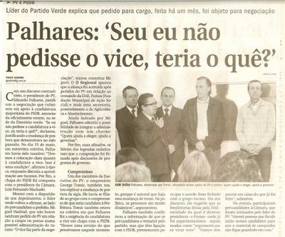 Jornal de Jundiaí - 27/06/2008
