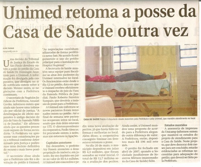 Jornal de Jundiaí - 27/06/2008