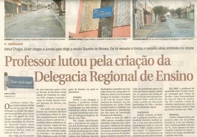 Jornal de Jundiaí - 29/06/2008