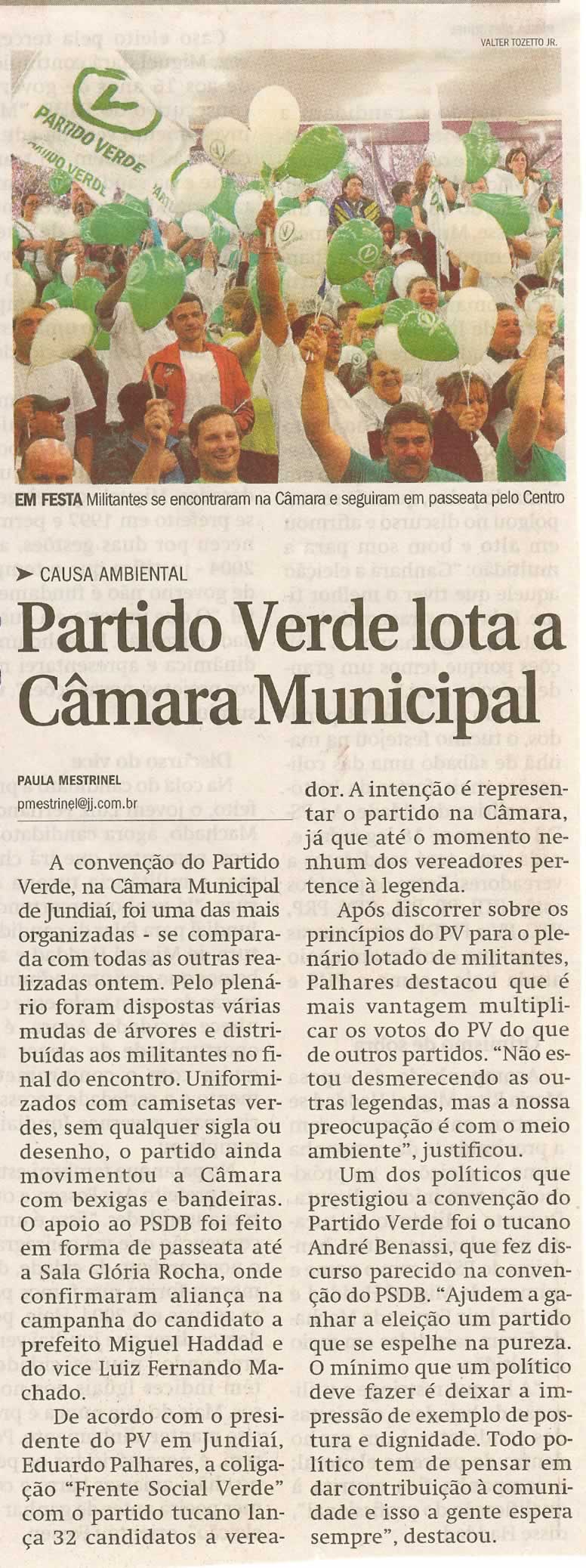 Jornal de Jundiaí - 30/06/2008