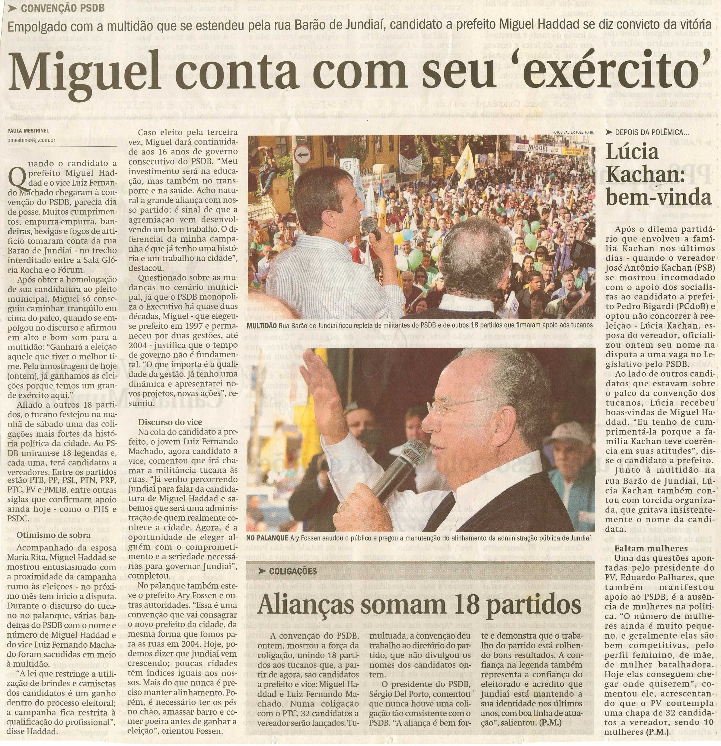 Jornal de Jundiaí - 29/06/2008