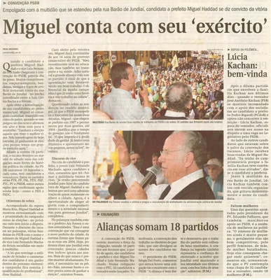 Jornal de Jundiaí - 29/06/2008