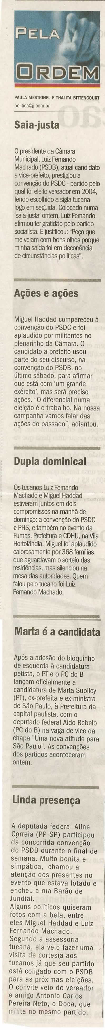 Jornal de Jundiaí - 30/06/2008