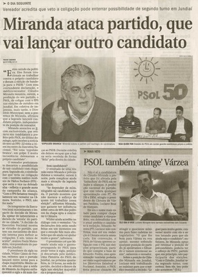 Jornal de Jundiaí - 01/07/2008