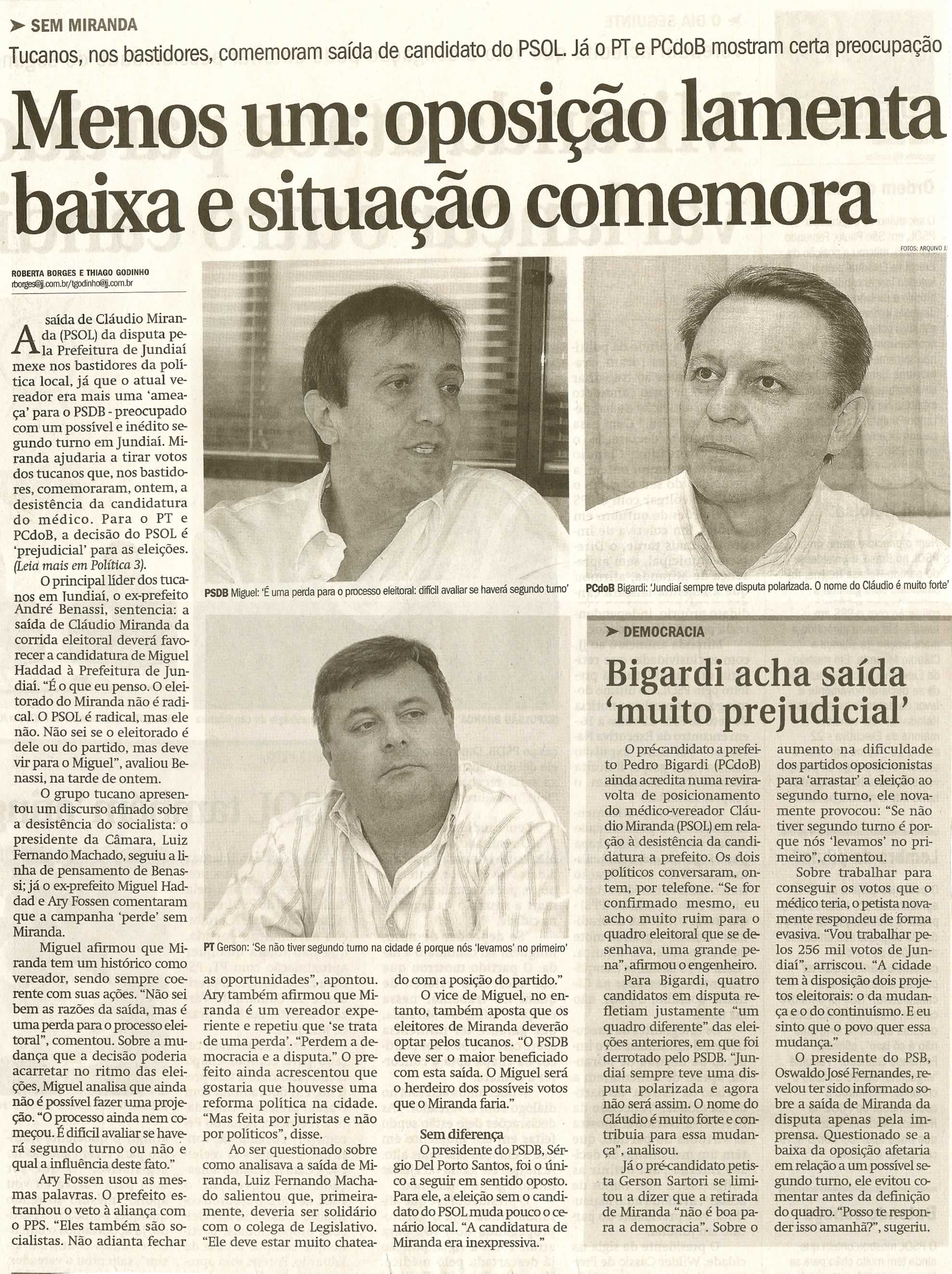 Jornal de Jundiaí - 01/07/2008