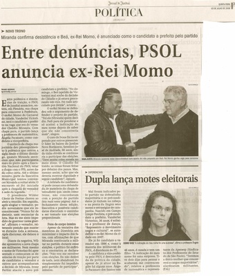 Jornal de Jundiaí - 03/07/2008