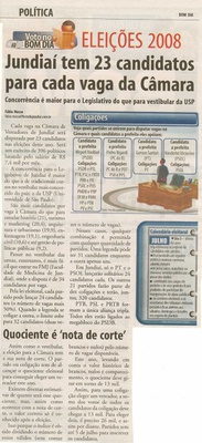 Bom Dia Jundiaí - 04/07/2008