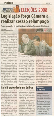 Bom Dia Jundiaí - 05/07/2008