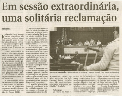Jornal de Jundiaí - 05/07/2008