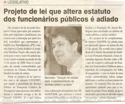 Jornal da Cidade - 05/07/2008