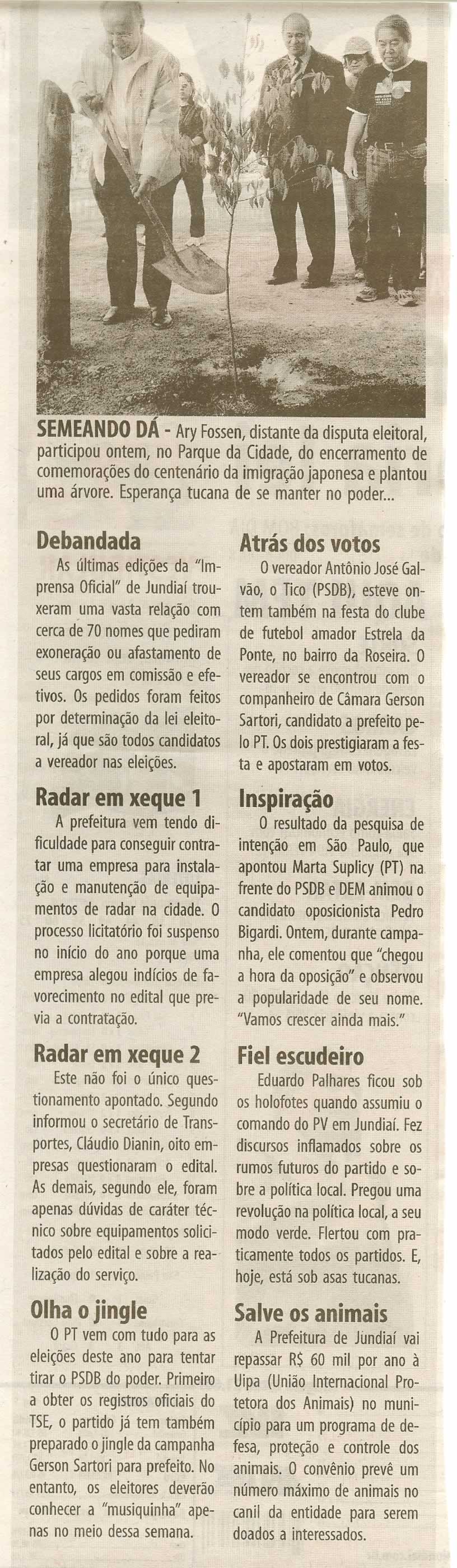 Bom Dia Jundiaí - 07/07/2008