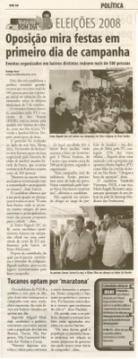 Bom Dia Jundiaí - 07/07/2008