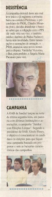 Jornal da Cidade - 06/07/2008