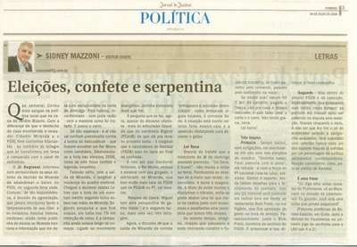 Jornal de Jundiaí - 06/07/2008