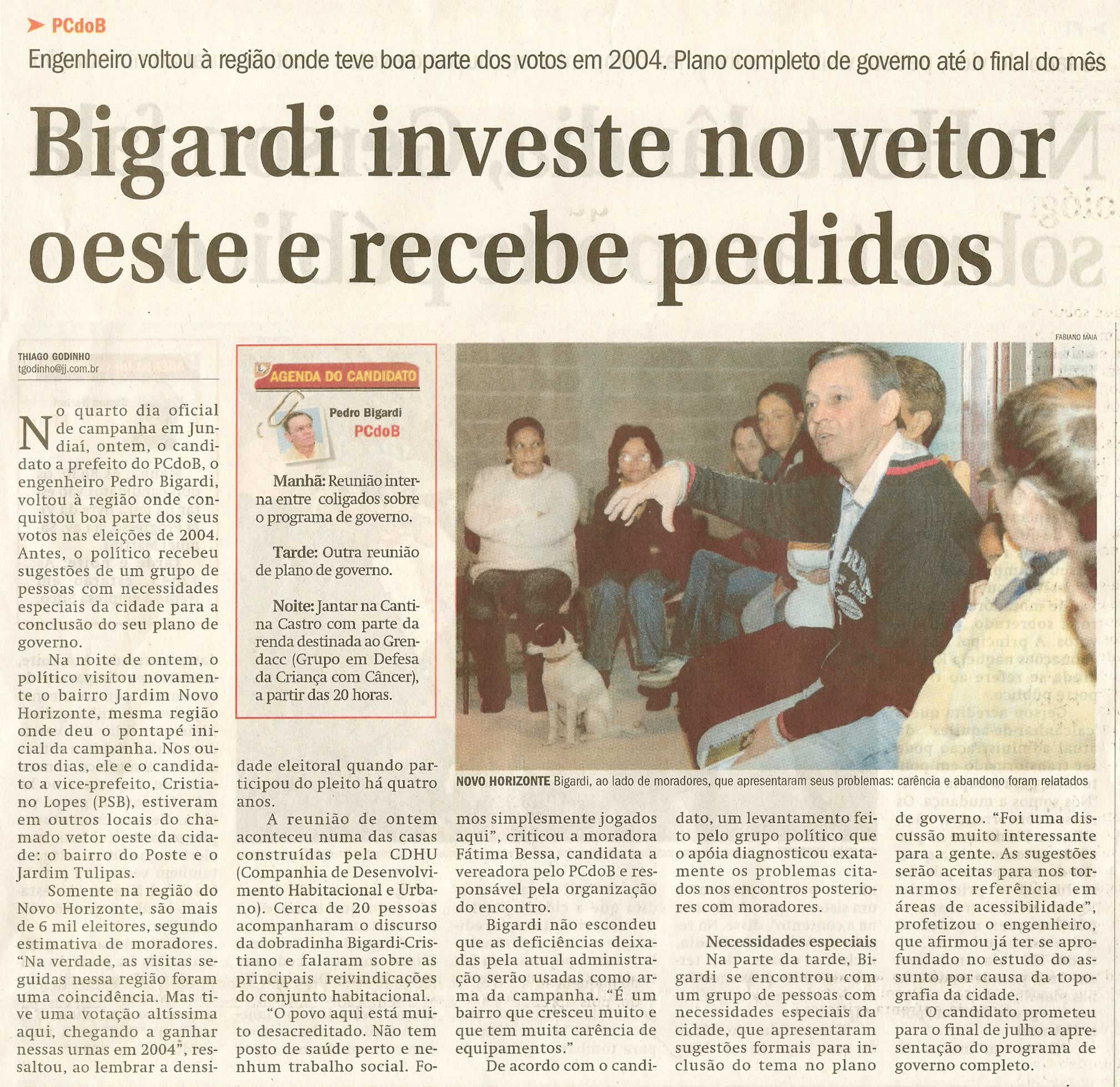Jornal de Jundiaí - 10/07/2008