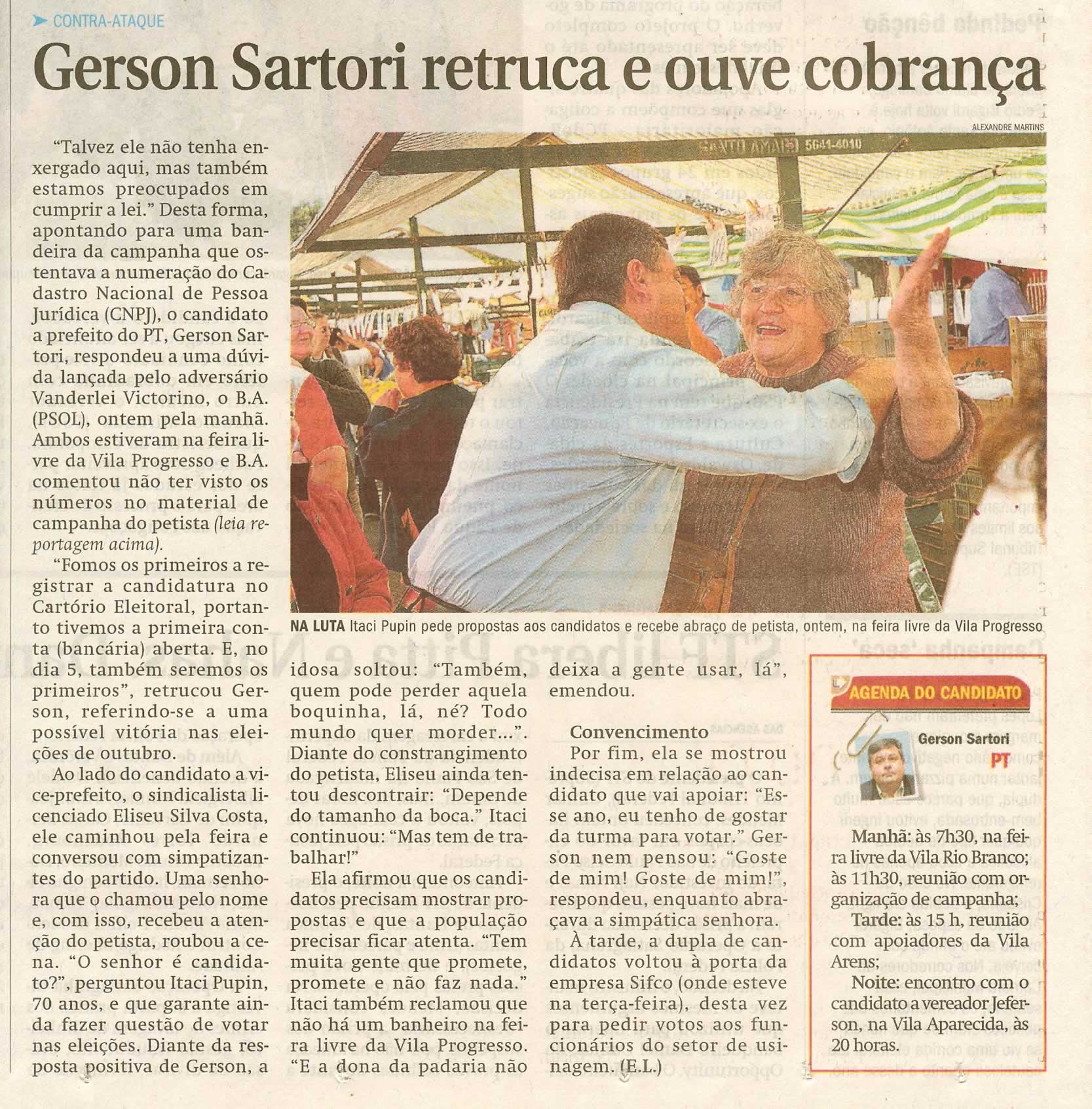 Jornal de Jundiaí - 11/07/2008