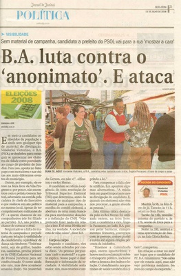 Jornal de Jundiaí - 11/07/2008