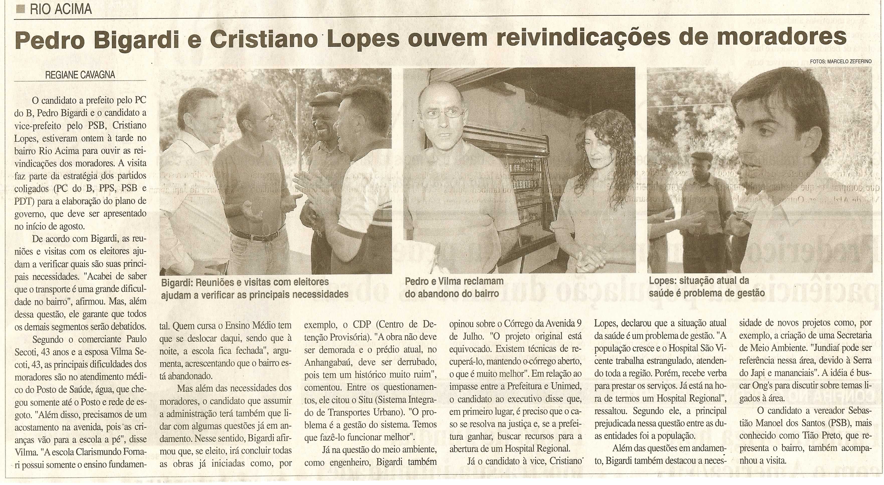 Jornal da Cidade - 13/07/2008