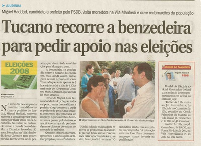 Jornal de Jundiaí - 12/07/2008