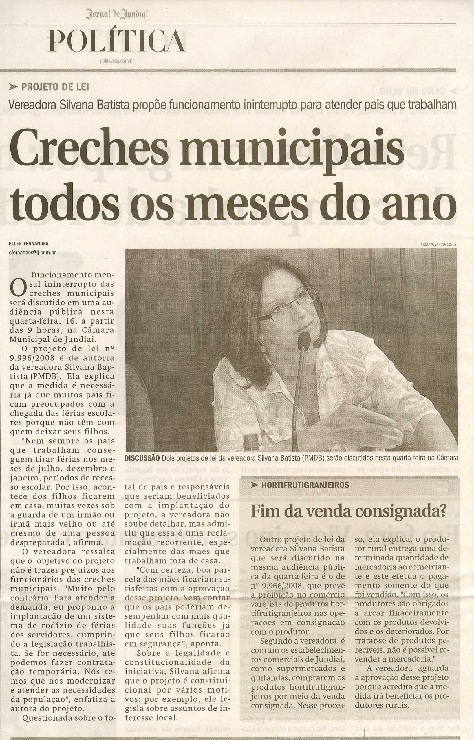 Jornal de Jundiaí - 14/07/2008