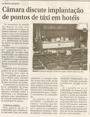 Jornal de Jundiaí - 14/07/2008