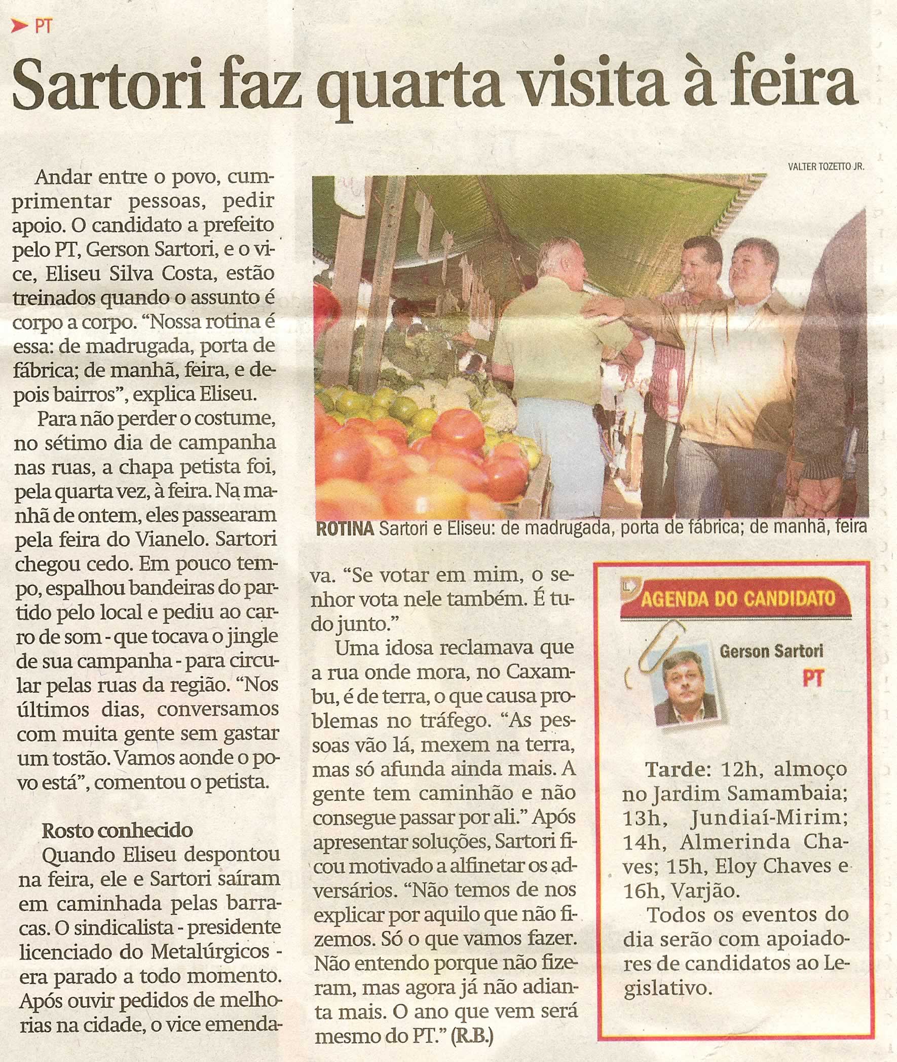 Jornal de Jundiaí - 13/07/2008