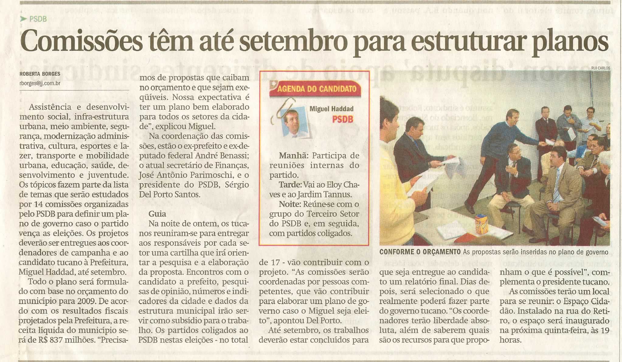 Jornal de Jundiaí - 15/07/2008