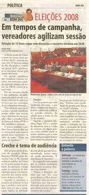 Bom Dia Jundiaí - 16/07/2008