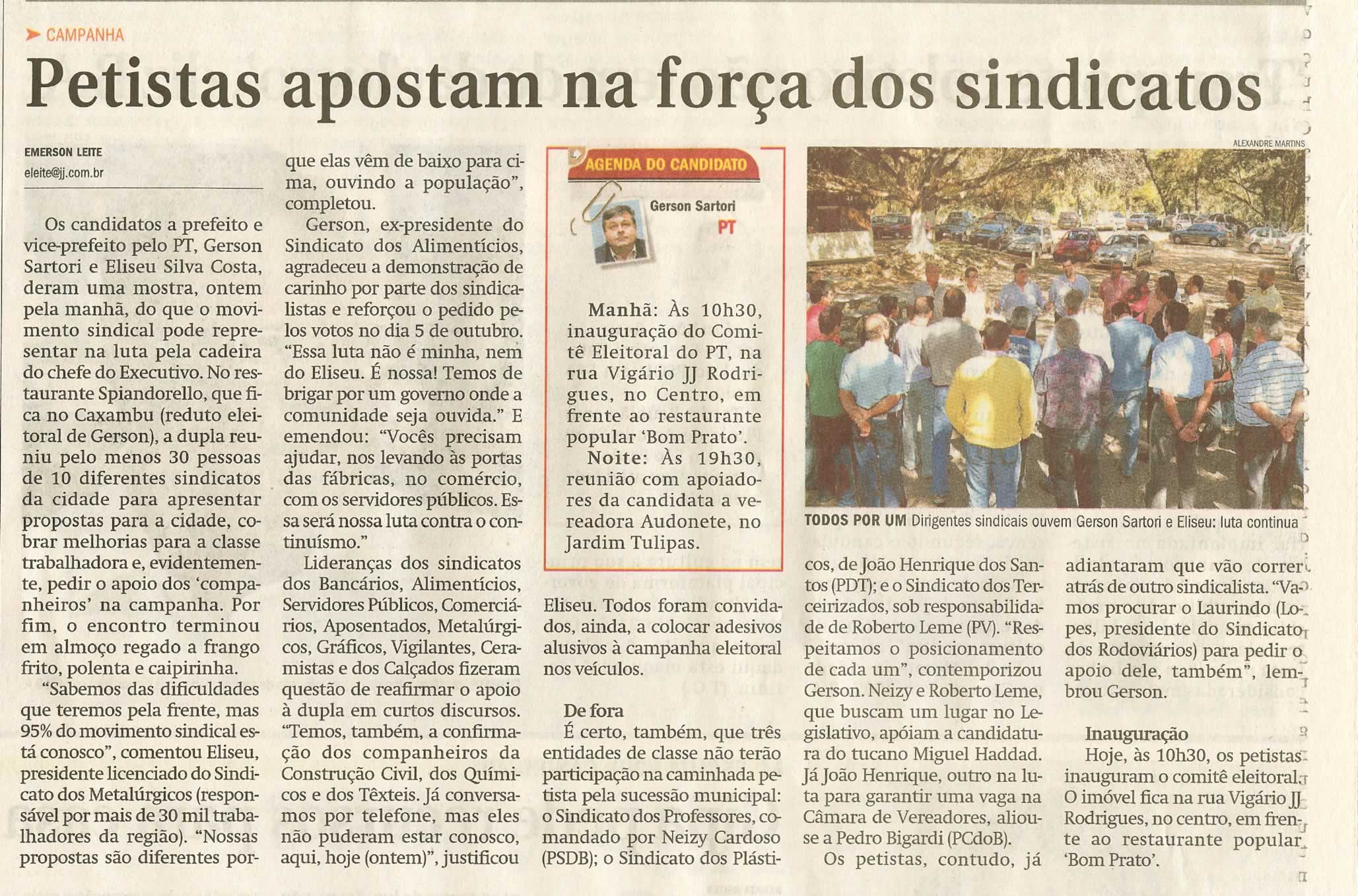 Jornal de Jundiaí - 18/07/2008