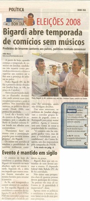 Bom Dia Jundiaí - 19/07/2008