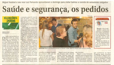 Jornal de Jundiaí - 21/07/2008